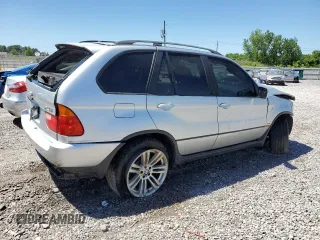 2002 BMW X5 3.0i with VIN 5UXFA53582LP46224, listed as a Copart auction lot 58294594 with 0 mi miles and Salvage Title. Bid and sale history available at carsss.com. Image 3.