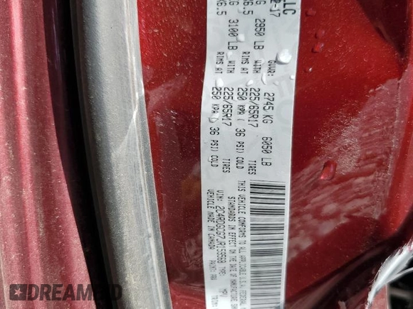 2018 Dodge Grand Caravan SXT with VIN 2C4RDGCG7JR159568, listed as a Copart auction lot 53484625 with 148,010 mi miles and Salvage Title. Bid and sale history available at DreamBid. Image 13.