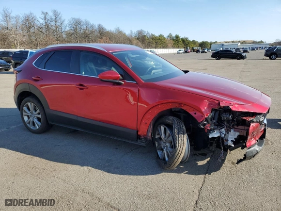 2023 Mazda CX-30 2.5 S Preferred Package with VIN 3MVDMBCM1PM503221, listed as a Copart auction lot 50525755 with 0 mi miles and Salvage Title. Bid and sale history available at carsss.com. Image 4.