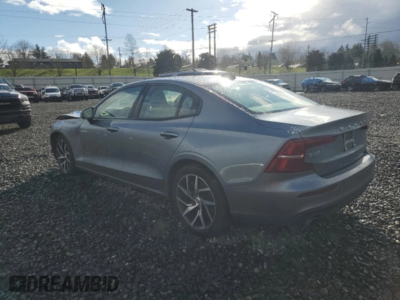 2019 Volvo S60 Momentum with VIN 7JRA22TK5KG015807, listed as a Copart auction lot 49497705 with 50,693 mi miles and Salvage Title. Bid and sale history available at carsss.com. Image 2.