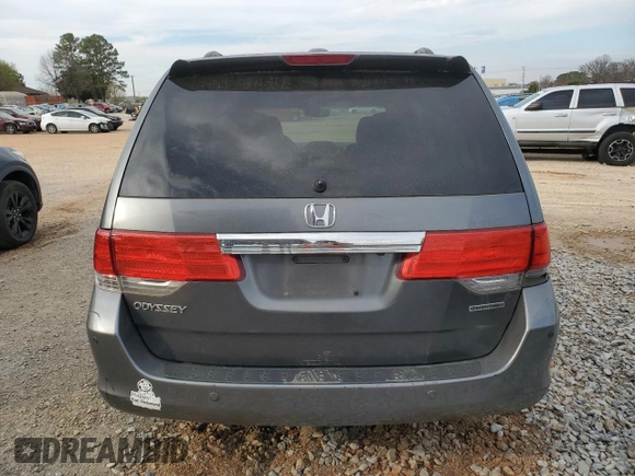 2010 Honda Odyssey Touring with VIN 5FNRL3H98AB005906, listed as a Copart auction lot 49037555 with 267,391 mi miles and Salvage Title. Bid and sale history available at carsss.com. Image 6.