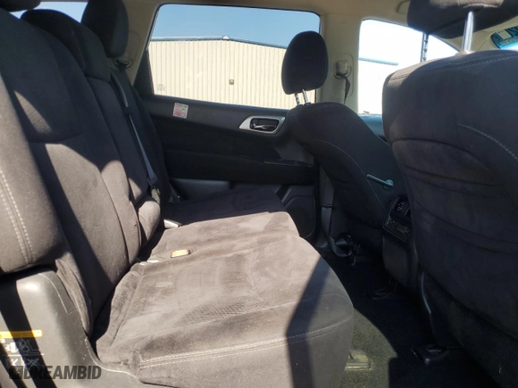 2013 Nissan Pathfinder Platinum with VIN 5N1AR2MN2DC659371, listed as a Copart auction lot 45340205 with 124160 miles and Salvage Title. Bid and sale history available at carsss.com. Image 10.