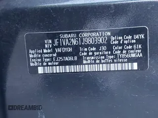 2018 Subaru WRX STI с VIN JF1VA2N61J9803902, выставлен на аукционе IAAI как лот 41403667 с пробегом 73 923 миль миль и . История ставок и продаж доступна на DreamBid. Изображение 9.