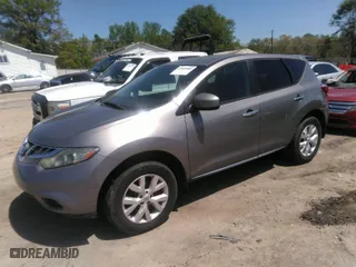 2012 Nissan Murano S with VIN JN8AZ1MW3CW207681, listed as a IAAI auction lot 42009008 with 223,312 mi miles. Bid and sale history available at carsss.com. Image 2.