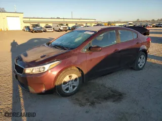 2017 Kia Forte LX with VIN 3KPFK4A77HE038674, listed as a Copart auction lot 89101885 with 48,670 mi miles and Salvage Title. Bid and sale history available at carsss.com. Image 1.