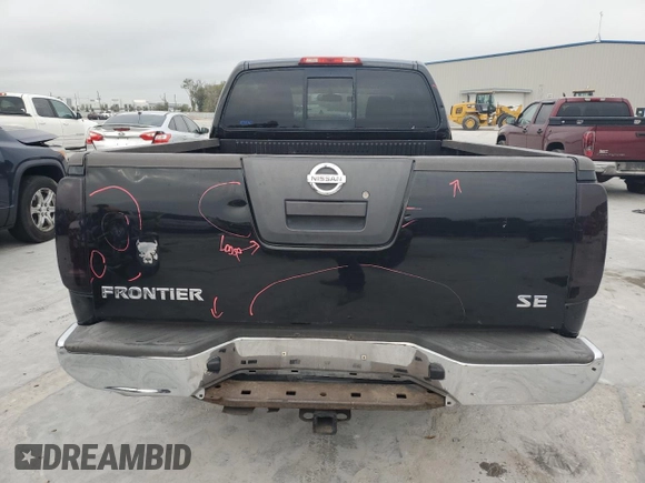 2010 Nissan Frontier SE with VIN 1N6AD0CU1AC444279, listed as a Copart auction lot 45973195 with 228,400 mi miles and Salvage title. Bid and sale history available at DreamBid. Image 6.