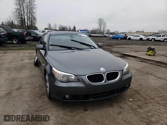 2004 BMW 5 Series 530i with VIN WBANA735X4B813324, listed as a Copart auction lot 88777275 with 142,990 mi miles and Salvage Title. Bid and sale history available at DreamBid. Image 11.