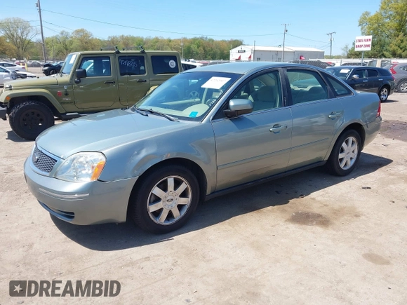 2005 Ford Five Hundred SE z VIN 1FAFP23185G168799, wystawiony jako IAAI lot #42202907 z przebiegiem Nie podano mil oraz . Historia ofert i sprzedaży dostępna na DreamBid. Obrazek 2.