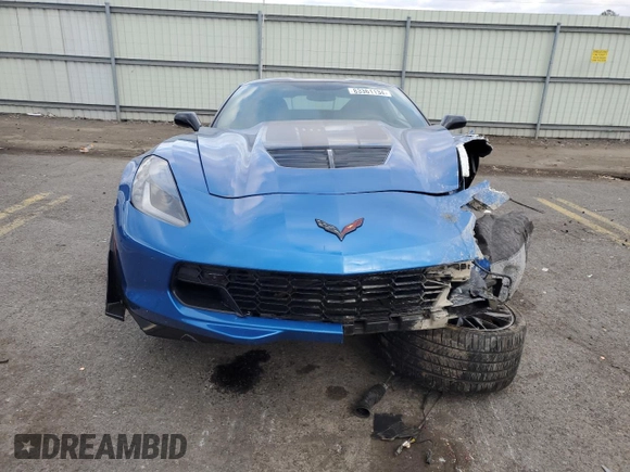 2016 Chevrolet Corvette Z06 3LZ with VIN 1G1YT2D60G5610605, listed as a Copart auction lot 83361134 with 23,939 mi miles and Salvage Title. Bid and sale history available at carsss.com. Image 5.