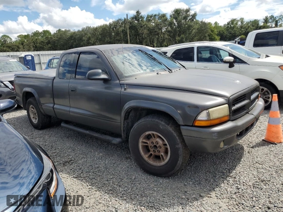2002 Dodge Dakota Sport with VIN 1B7GL32X62S716927, listed as a Copart auction lot 74025774 with 0 mi miles and Salvage Title. Bid and sale history available at carsss.com. Image 4.
