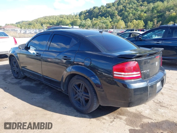 2008 Dodge Avenger SXT with VIN 1B3LC56K08N219664, listed as a IAAI auction lot 40523495 with 347,666 mi miles. Bid and sale history available at carsss.com. Image 3.