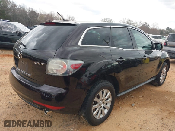 2011 Mazda CX-7 i Touring with VIN JM3ER2C5XB0371353, listed as a IAAI auction lot 41846850 with 168,222 mi miles. Bid and sale history available at carsss.com. Image 4.