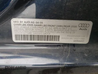 2009 Audi A4 Premium Plus z VIN WAUSF78K79N071988, wystawiony jako Copart lot #56941395 z przebiegiem 68 121 mil mil oraz Szkoda całkowita • Salvage title. Historia ofert i sprzedaży dostępna na DreamBid. Obrazek 13.