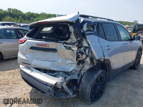 2020 GMC Terrain SLE with VIN 3GKALMEV3LL321078, listed as a IAAI auction lot 42414035 with 51,546 mi miles and . Bid and sale history available at DreamBid. Image 6.