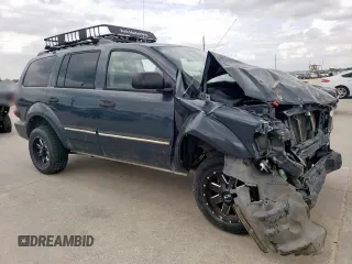 2007 Dodge Durango SLT z VIN 1D8HD48P87F581689, wystawiony jako Copart lot #54937005 z przebiegiem Nie podano mil oraz Szkoda całkowita • Salvage title. Historia ofert i sprzedaży dostępna na DreamBid. Obrazek 4.