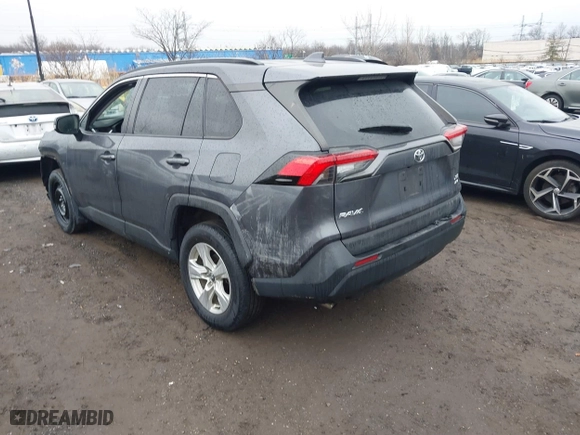2020 Toyota RAV4 XLE with VIN 2T3P1RFV4LW131273, listed as a IAAI auction lot 41434932 with 55,311 mi miles. Bid and sale history available at carsss.com. Image 3.