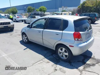 2008 Chevrolet Aveo LS with VIN KL1TD66618B086796, listed as a IAAI auction lot 42755287 with 148,103 mi miles and . Bid and sale history available at DreamBid. Image 3.