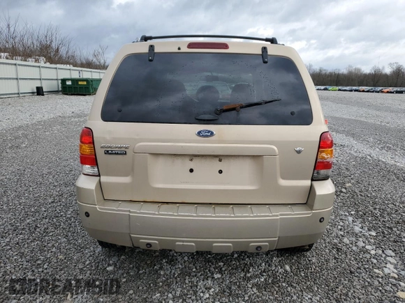 2007 Ford Escape Limited with VIN 1FMCU94187KC03057, listed as a Copart auction lot 51745045 with 219,016 mi miles and Salvage Title. Bid and sale history available at carsss.com. Image 6.