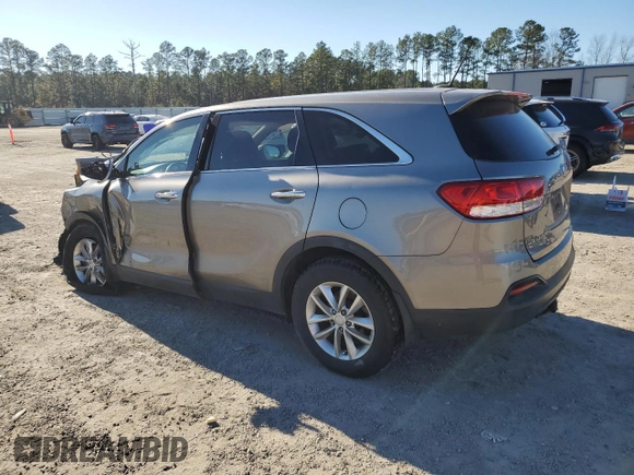 2016 Kia Sorento L with VIN 5XYPG4A37GG184318, listed as a Copart auction lot 87213954 with Not Provided miles and Salvage Title. Bid and sale history available at DreamBid. Image 2.