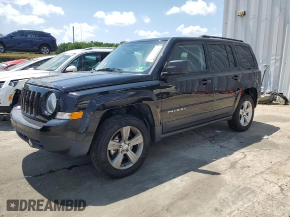 2016 Jeep Patriot Latitude with VIN 1C4NJRFB2GD668434, listed as a Copart auction lot 64205405 with 100,004 mi miles and Clean title. Bid and sale history available at DreamBid. Image 1.