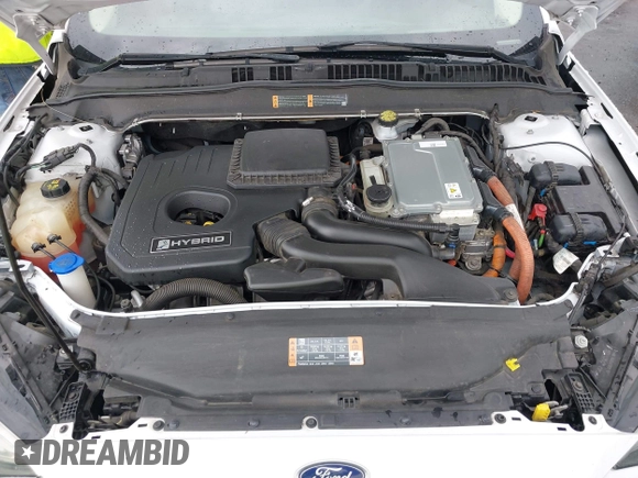 2019 Ford Fusion Hybrid SE with VIN 3FA6P0LU9KR206740, listed as a IAAI auction lot 41933661 with 143,111 mi miles. Bid and sale history available at carsss.com. Image 10.