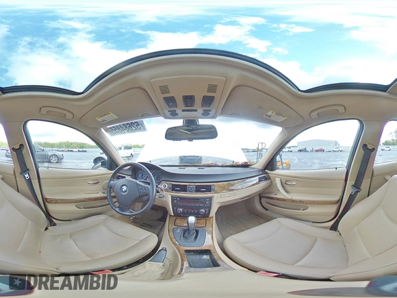 2007 BMW 3 Series 328i with VIN WBAVA33517KX81800, listed as a Copart auction lot 52684855 with 147,621 mi miles and Salvage Title. Bid and sale history available at carsss.com. Image 13.