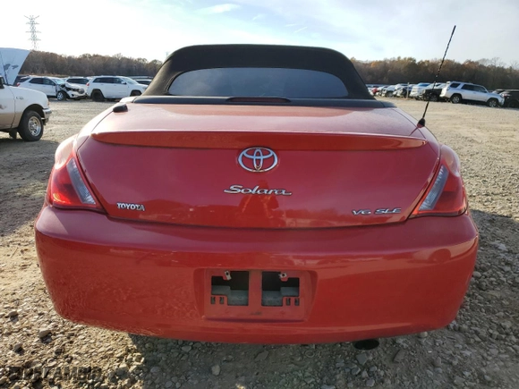 2005 Toyota Camry Solara SE with VIN 4T1FA38P25U043809, listed as a Copart auction lot 84716194 with 339,183 mi miles and Clean Title. Bid and sale history available at carsss.com. Image 6.