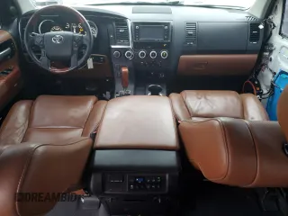 2019 Toyota Sequoia Platinum with VIN 5TDDY5G11KS165934, listed as a Copart auction lot 41668085 with 74,315 mi miles and Salvage Title. Bid and sale history available at carsss.com. Image 8.