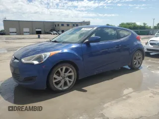 2016 Hyundai Veloster with VIN KMHTC6AD5GU265715, listed as a Copart auction lot 54388985 with 161,631 mi miles and Clean Title. Bid and sale history available at carsss.com. Image 1.