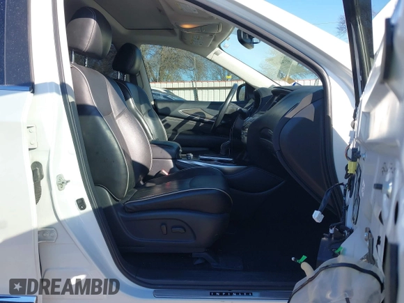 2017 Infiniti QX60 with VIN 5N1DL0MM3HC552510, listed as a IAAI auction lot 41744683 with 94,870 mi miles and . Bid and sale history available at DreamBid. Image 5.