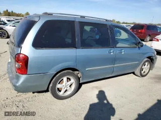 2003 Mazda MPV LX with VIN JM3LW28A930374929, listed as a Copart auction lot 75569894 with 174,960 mi miles and Salvage Title. Bid and sale history available at carsss.com. Image 3.