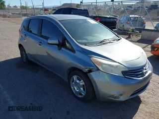 2014 Nissan Note SV with VIN 3N1CE2CP1EL393393, listed as a IAAI auction lot 42256469 with 199,206 mi miles and . Bid and sale history available at DreamBid. Image 1.
