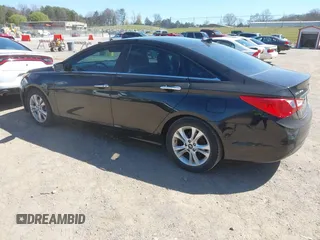 2012 Hyundai Sonata Limited with VIN 5NPEC4AC6CH395015, listed as a IAAI auction lot 41875933 with 197,529 mi miles and . Bid and sale history available at DreamBid. Image 3.
