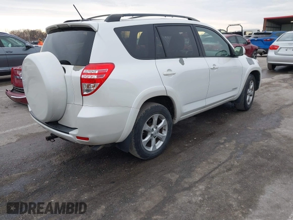 2010 Toyota RAV4 Limited z VIN 2T3YF4DV6AW017087, wystawiony jako IAAI lot #41546168 z przebiegiem 249 218 mil mil oraz . Historia ofert i sprzedaży dostępna na DreamBid. Obrazek 4.