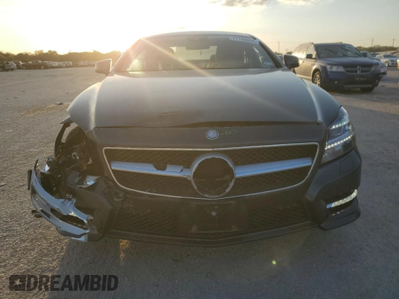 2014 Mercedes-Benz CLS-Class CLS 550 with VIN WDDLJ7DB3EA117836, listed as a Copart auction lot 77133604 with 98,489 mi miles and Salvage Title. Bid and sale history available at carsss.com. Image 5.