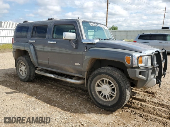 2008 Hummer H3 SUV with VIN 5GTEN13E088177383, listed as a Copart auction lot 65963114 with 151,644 mi miles and Non Repairable. Bid and sale history available at DreamBid. Image 4.