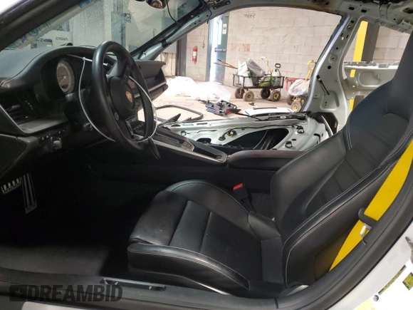 2021 Porsche 911 Turbo S with VIN WP0AD2A91MS257633, listed as a Copart auction lot 45396055 with Not Provided miles and Salvage Title. Bid and sale history available at DreamBid. Image 7.
