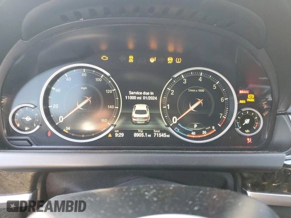 2018 BMW 6 Series 640i xDrive with VIN WBA6D2C57JGT73351, listed as a Copart auction lot 69949143 with 71,545 mi miles. Bid and sale history available at carsss.com. Image 9.
