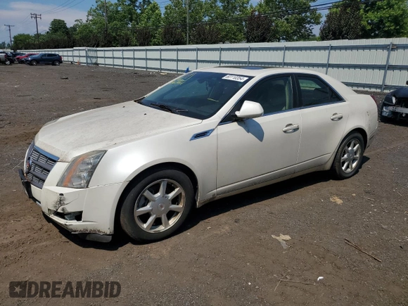 2009 Cadillac CTS AWD w/1SA with VIN 1G6DH577990120602, listed as a Copart auction lot 60110354 with 0 mi miles and Clean Title. Bid and sale history available at carsss.com. Image 1.