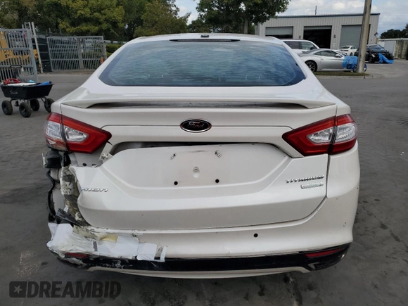 2016 Ford Fusion Titanium with VIN 3FA6P0K92GR369444, listed as a Copart auction lot 89036195 with 253,715 mi miles and Clean Title. Bid and sale history available at DreamBid. Image 6.
