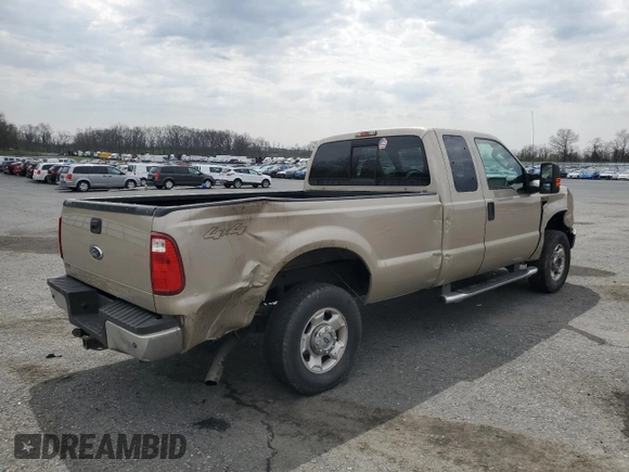 2010 Ford Super Duty F-250 SRW XL with VIN 1FTSX2B54AEA84496, listed as a Copart auction lot 53021175 with 180,275 mi miles and Salvage Title. Bid and sale history available at carsss.com. Image 3.