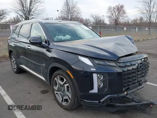 2024 Hyundai Palisade Limited z VIN KM8R5DGE8RU704918, wystawiony jako IAAI lot #41854411 z przebiegiem 10 314 mil mil oraz . Historia ofert i sprzedaży dostępna na DreamBid. Obrazek 1.