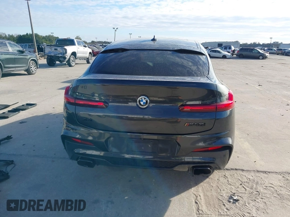 2020 BMW X4 M40i with VIN 5UX2V5C01L9C60394, listed as a IAAI auction lot 41351086 with 67,710 mi miles and . Bid and sale history available at DreamBid. Image 17.