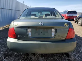 2006 Nissan Sentra S with VIN 3N1CB51D16L517943, listed as a Copart auction lot 54571645 with 376,995 mi miles and Salvage Title. Bid and sale history available at DreamBid. Image 6.