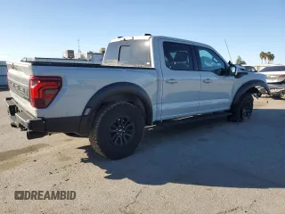 2024 Ford F-150 Raptor with VIN 1FTFW1RG9RFA65096, listed as a Copart auction lot 43702405 with 21,959 mi miles and Salvage Title. Bid and sale history available at DreamBid. Image 3.