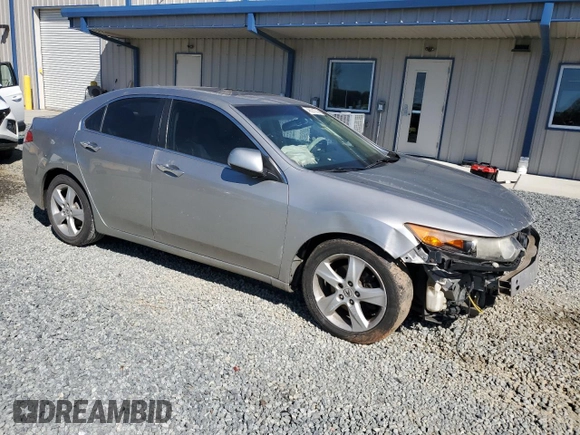 2010 Acura TSX with VIN JH4CU2F67AC031320, listed as a Copart auction lot 48221555 with 267,916 mi miles and Salvage Title. Bid and sale history available at carsss.com. Image 4.