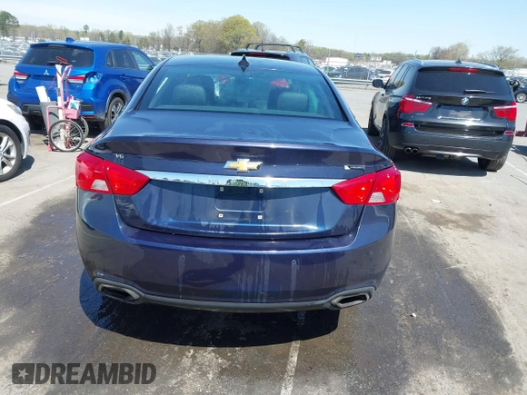 2018 Chevrolet Impala Premier with VIN 2G1125S35J9150415, listed as a IAAI auction lot 41873102 with 106,280 mi miles and . Bid and sale history available at DreamBid. Image 15.