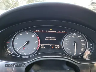 2017 Audi S6 Prestige with VIN WAUHFAFC4HN067639, listed as a Copart auction lot 83355614 with 29,425 mi miles and Salvage Title. Bid and sale history available at carsss.com. Image 9.