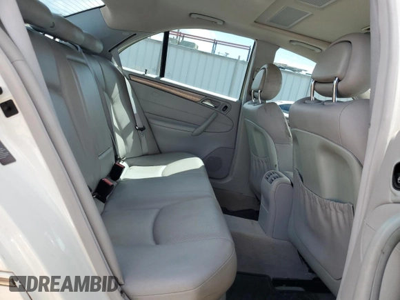 2004 Mercedes-Benz C 230 Kompressor with VIN WDBRF40J04F548247, listed as a Copart auction lot 58189555 with 80,351 mi miles and Salvage title. Bid and sale history available at DreamBid. Image 10.