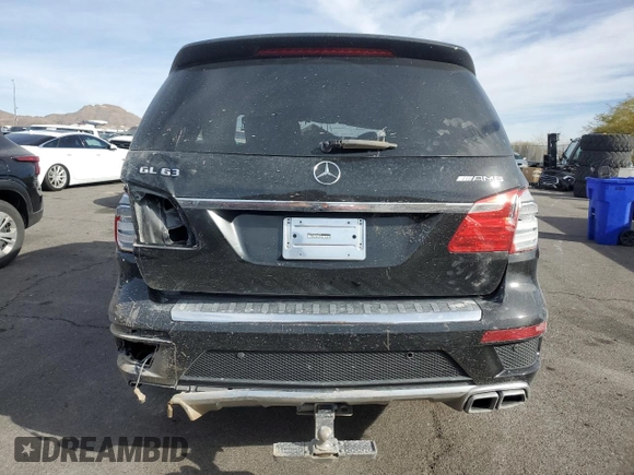 2015 Mercedes-Benz GL-Class GL 63 AMG with VIN 4JGDF7EE0FA532201, listed as a Copart auction lot 84763884 with 0 mi miles and Salvage Title. Bid and sale history available at carsss.com. Image 6.